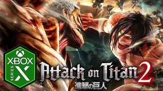 Attack on Titan 2 Xbox Series X Gameplay