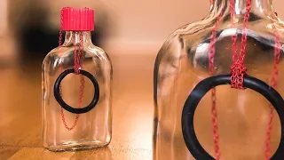 The Impossible Ring and Chain Bottle Puzzle!