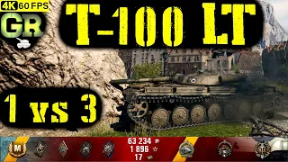 World of Tanks T-100 LT Replay - 8 Kills 4.1K DMG(Patch 1.4.0)