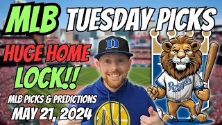 HUGE MLB LOCK!! MLB Picks Today 5/21/2024 | Free MLB Picks, Predictions & Sports Betting Advice