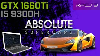 [RPCS3] Absolute Supercars | GTX 1660 Ti & I5 9300h Lenovo Legion Y540