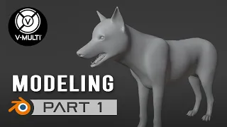 Creating a wolf in Blender - Part 1: Modeling