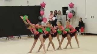 Trillium Rhythmic Novice Group 5 Balls