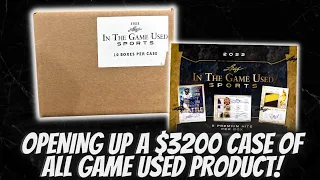 WATCH BEFORE YOU BUY: Opening Up A Whole Case Of 2022 Leaf In The Game Used Sports!