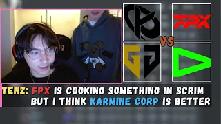 SEN Tenz Prediction on Karmine Corp vs FPX & LOUD vs GenG First Day of VCT Masters Madrid