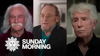 David Crosby, Stephen Stills and Graham Nash on "Déjà vu"