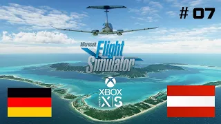 Flight Simulator 2020 Xbox SX (Ger) - Von STUTTGART nach WIEN bei Nacht !! #07