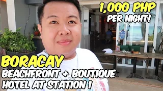 Boracay Beachfront Hotel for 1K per night?! | Jm Banquicio