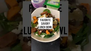 Easy healthy lunch…recipe in description! 😋🥣 #healthyfood #lunch #mealprep #recipe #mealinspo