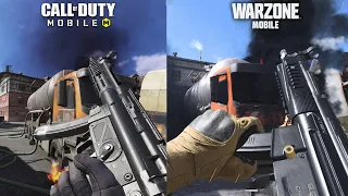 COD Mobile HD Graphics vs NEW Warzone Mobile Ultra Graphics