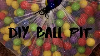 EASY DIY BALL PIT