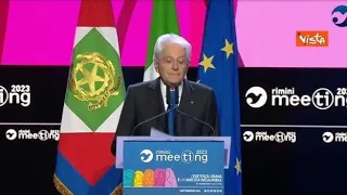 Mattarella: «Con sentimenti d'odio l'umanità sarebbe condannata»