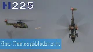 🚁Airbus H225M - HForce  - laser guided missile test fire - Hungary/Ungarn/Hongrie