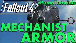 FALLOUT 4: Unique Apparel Guide - How to get the Mechanist's Helmet and Armor #PumaTutorials