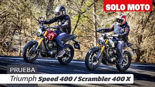 Triumph Scrambler 400 X / SPEED 400 | Prueba | Review en español