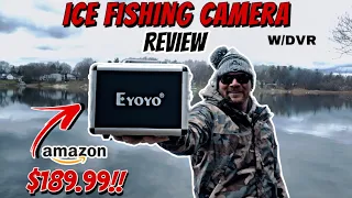 AFFORDABLE Amazon Ice Fishing Camera | EYOYO 7” Underwater Ice Fishing Camera Review