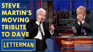 Steve Martin's Touching Video Tributes to Dave | Letterman