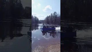 Крутой вираж на воде. Вездеход амфибия