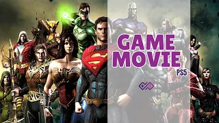 INJUSTICE GODS AMONG US - All Cutscenes The Movie [GAME MOVIE] 4K PS5 PS NOW