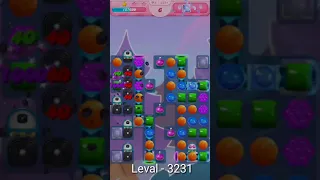 Candy Crush Saga game Level 3231 NO BOOSTER