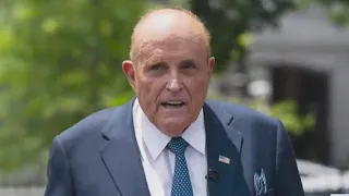 Former President Trump hosts legal defense fundraiser for Rudy Giuliani