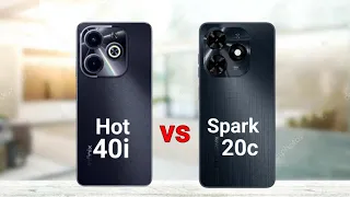 Infinix Hot 40i vs Tecno Spark 20c