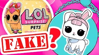 ORIGINAL VS FAKE - LOL Surprise Pets 3 Series | LOL Dolls Videos | LOL Unboxing