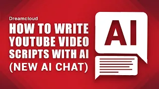 How To Write Scripts For YouTube Videos With A New AI Chat Bot (chatGPT Competitor)