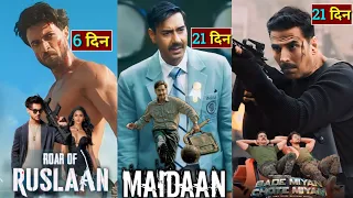 Bade Miyan Chote Miyan Day 21, Ruslaan Day 6, Maidaan Day 21 Box Office Collection