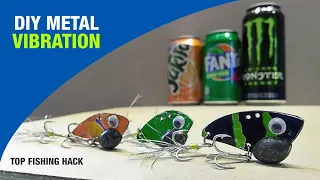 DIY faça você a isca LURE METAL VIBRATION - pesca muito