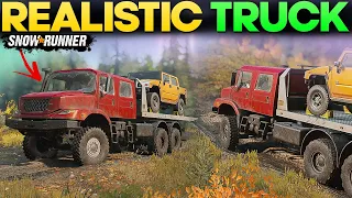 Most Realistic Truck Z-4266 Offroad Crew Cab in SnowRunner Everything You Need to Know