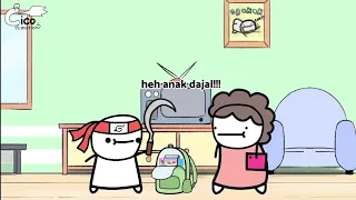 Kebiasaan Seluruh Anak Indonesia | Animasi Indonesia