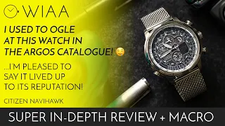 A watch I've wanted for decades! Citizen Navihawk Watch Review