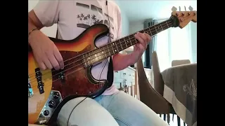 With a Little Help From my Friend (Joe Cocker) Bass Cover Jazz Bass '62 MIJ 1985