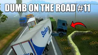 ★ IDIOTS on the road #11 - ETS2 TruckersMP | Funny Moments - Euro Truck Simulator 2 Multiplayer