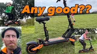 KUKIRIN G2 Max review! Are E- scooters any good? review and unboxing!
