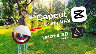 Captain America Sheild by Using VFX | Capcut VFX editing tutorial |