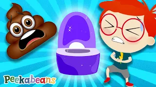 Potty Training For Kids | Good Habit Songs | Nursery Rhymes @PeekabeansKidsSongs