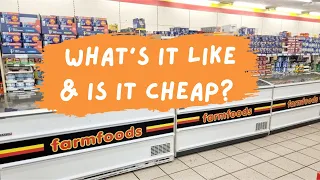 FIRST TIME GOING INTO FARMFOODS ... GROCERIES & PRICES GALORE!