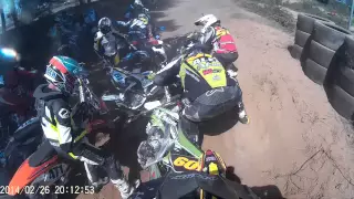 Supermoto Crash Schaafheim 2015 N2/P3/S3