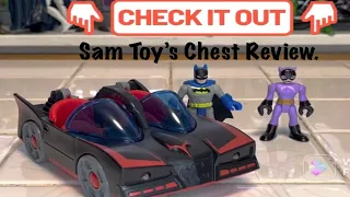 Imaginext DC Super Friends Batmobile with Lights Review.