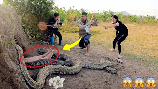 IMPOSSIBLE! Giant SNAKE Lay Eggs Hunters Saving Girl | Wild Hunter TV