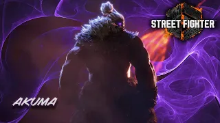 Street Fighter 6 The legendary Akuma Reveal Trailer