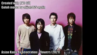 Asian Kung-Fu Generation - Flowers (Gotoh's old voice) AI cover