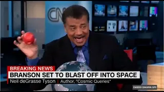 Neil DeGrasse Tyson explains why Richard Branson did Not go into space.