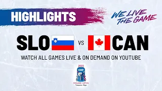 Highlights | Slovenia vs. Canada | 2023 #IIHFWorlds