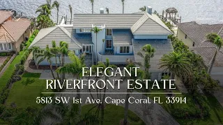 (For Sale) 5813 SW 1st Ave, Cape Coral, FL 33914 - Waterfront Estate For Sale