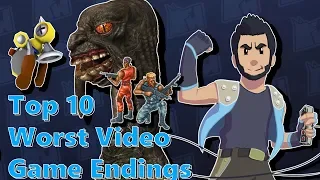 Top 10 Worst Video Game Endings - Wolfkaosaun