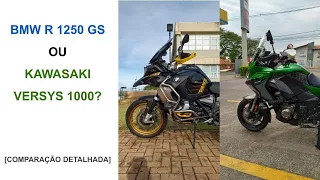 VERSYS 1000 e R 1250 GS - COMPARAÇÃO DETALHADA