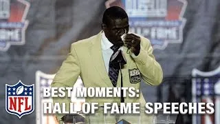 Best Hall of Fame Speech Moments | NFL